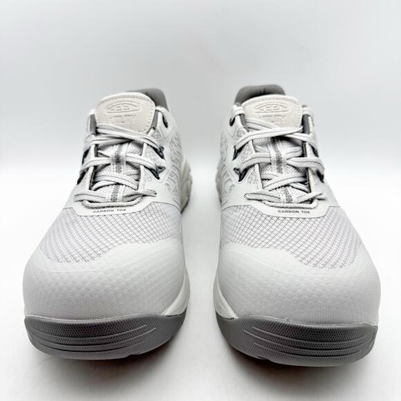 KEEN Utility Mens Cully Comp Toe Work Sneakers US 11.5 D Grey White SR NIB main image 12